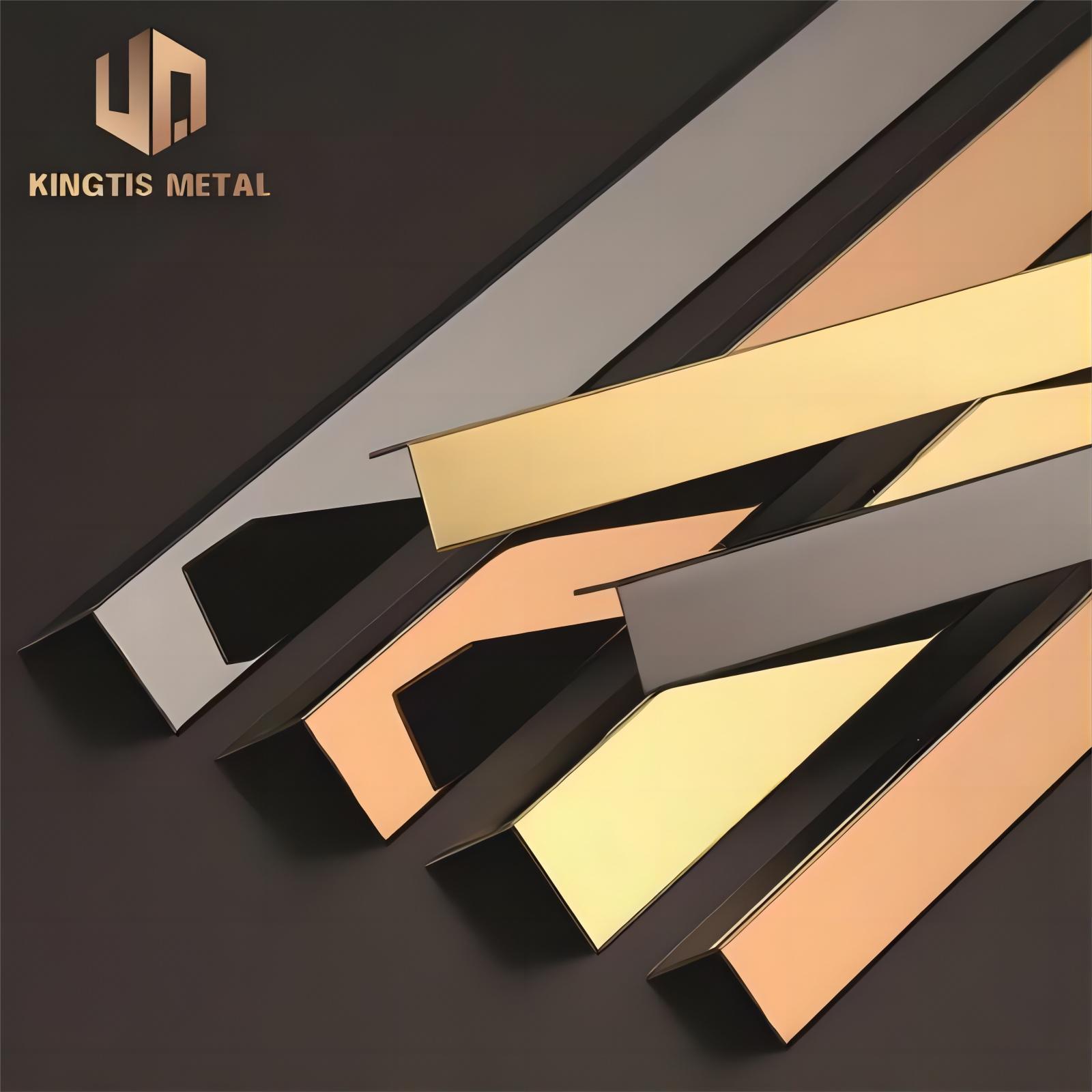 STAINLESS STEEL DECORATIVE L SHAPE PROFILE