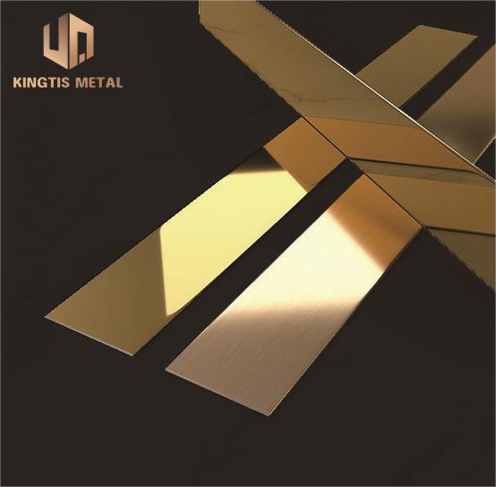 STAINLESS STEEL DECORATIVE FLAT STRIP PROFILE