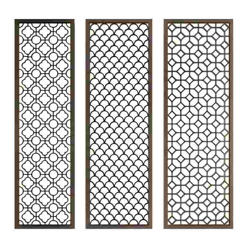 HOT SELLING STAINLESS STEEL LASER CUTTING PATTERN PARTITION