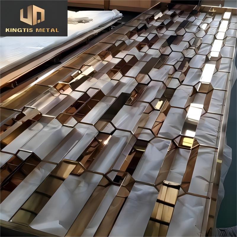 High Quality Metal Stainless Steel Wall Decorative Screen Room Divider