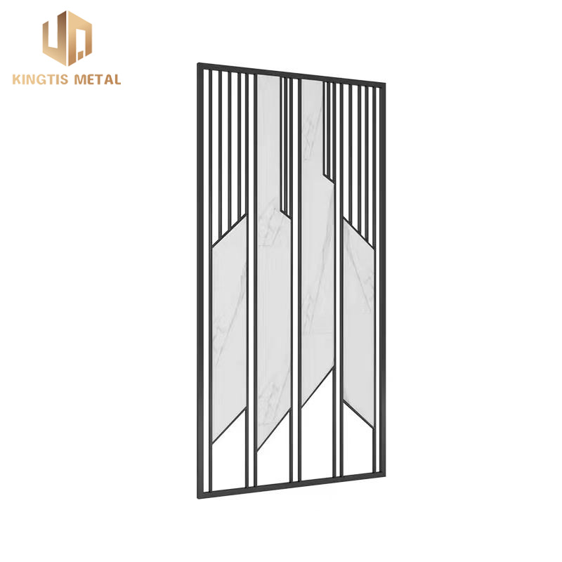 CUSTOM DESIGN STAINLESS STEEL PARTITION SCREEN WITH ACRYLIC 