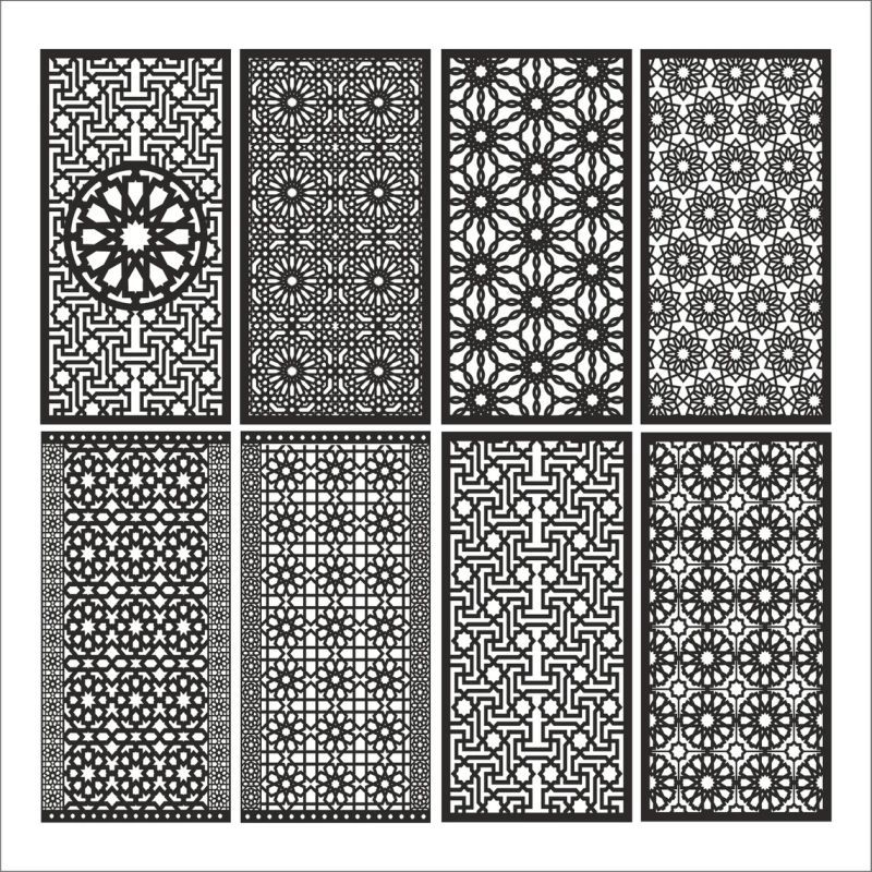 STAINLESS STEEL CUSTOM SIZES AND PATTERNS LASER CUTTING PATTERN