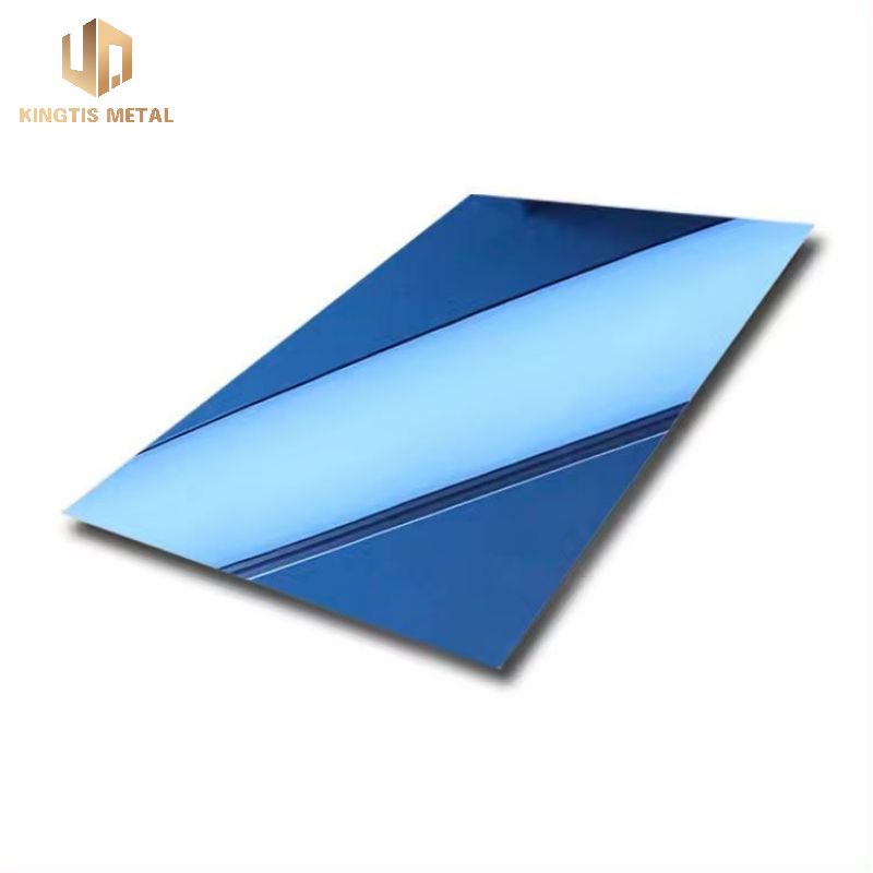 Stainless Steel 8K Blue Mirror Finish Sheet