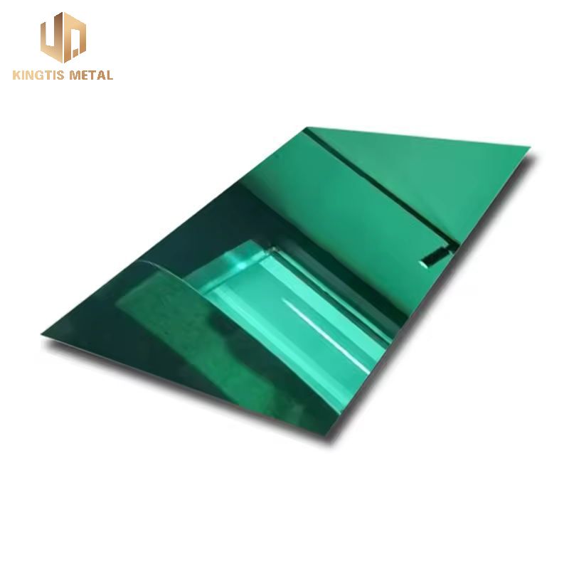 Stainless Steel 8K Green Mirror Finish Sheet