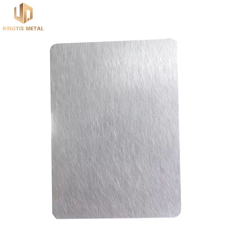 Stainless Steel Silver Vibration Finish Sheet