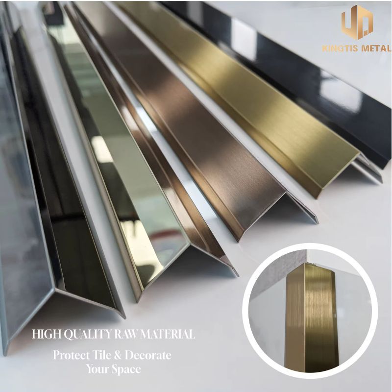 L Shape Corner Profile Stainless Steel Tile Accessories