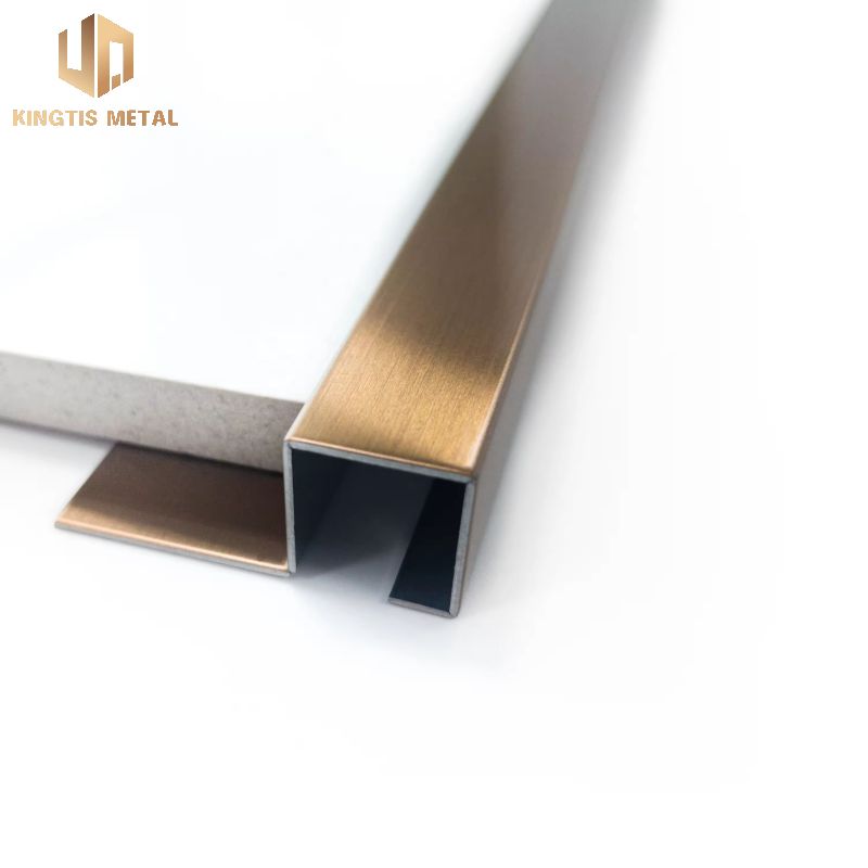  Stainless Steel ​Tile Edge Trim Strip For Wall Decoration