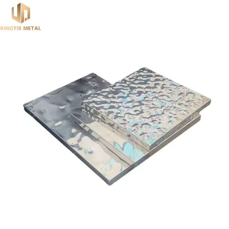 Water Ripple Finished Stainless Steel Aluminum Honeycomb Composite Sheet