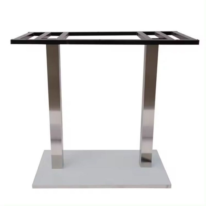 Table Base Bar Restaurant Industrial Coffee Wrought Coffee Dining Tulip Cast Iron Metal Dining Stainless Steel Table Base